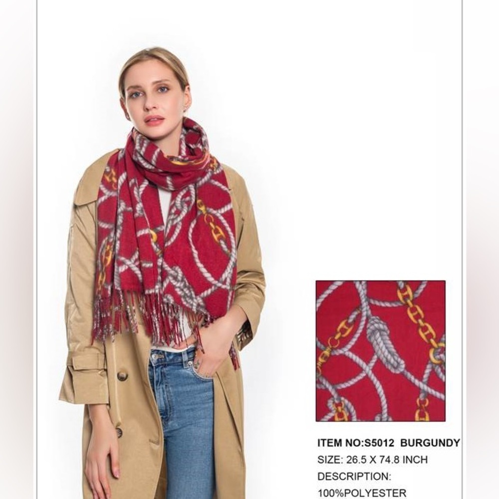 Woman scarf Parisecase  100% poly soft comfortable perfect holiday gift